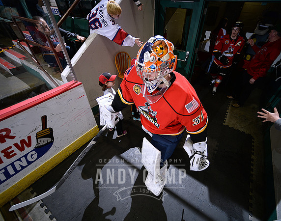 Connor Hicks of the Adirondack Thunder