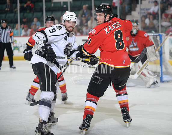 Keegan Kanzig of the Adirondack Thunder