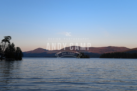 Sunset at Lake George