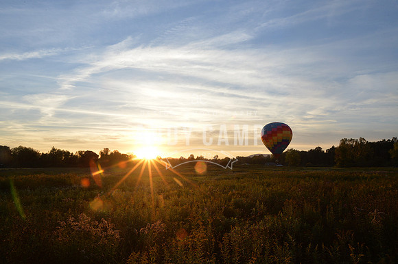 Sunset at the Adirondack Balloon Festival
