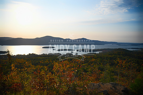 A view of Lake George from the Pinnacle in Bolton Landing